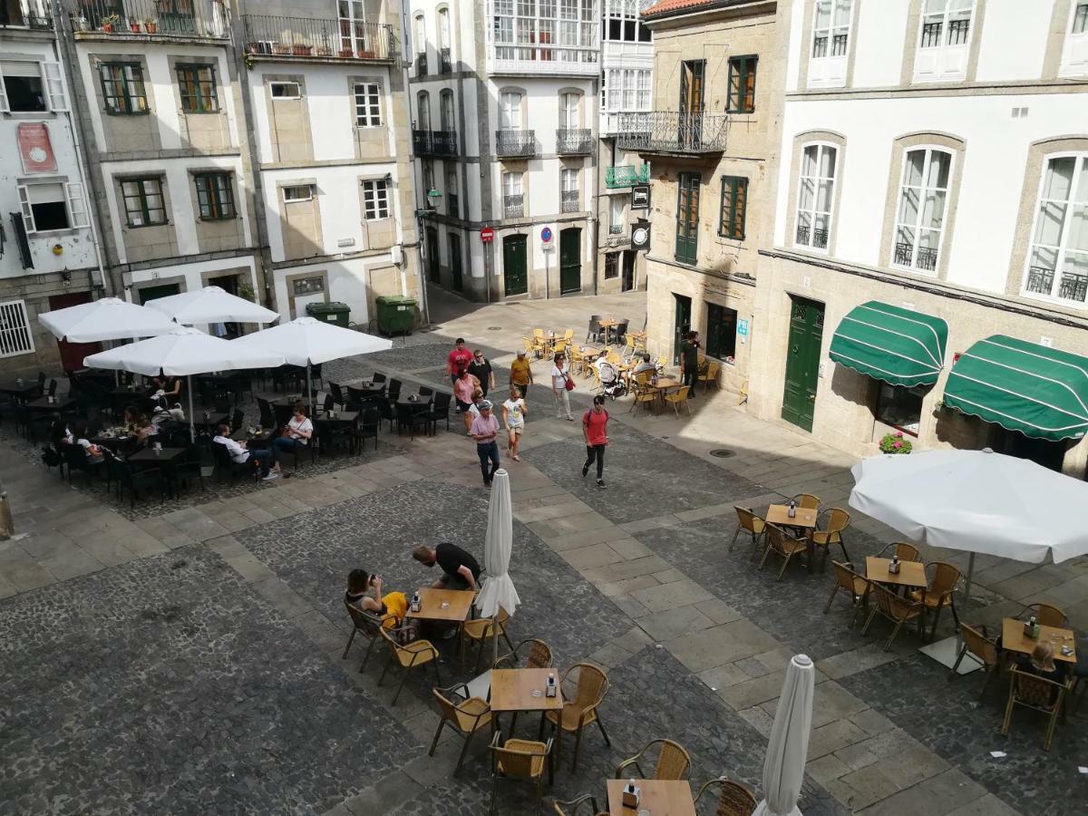 Pensión Residencia Universitaria Rey Santiago de Compostela Exterior foto